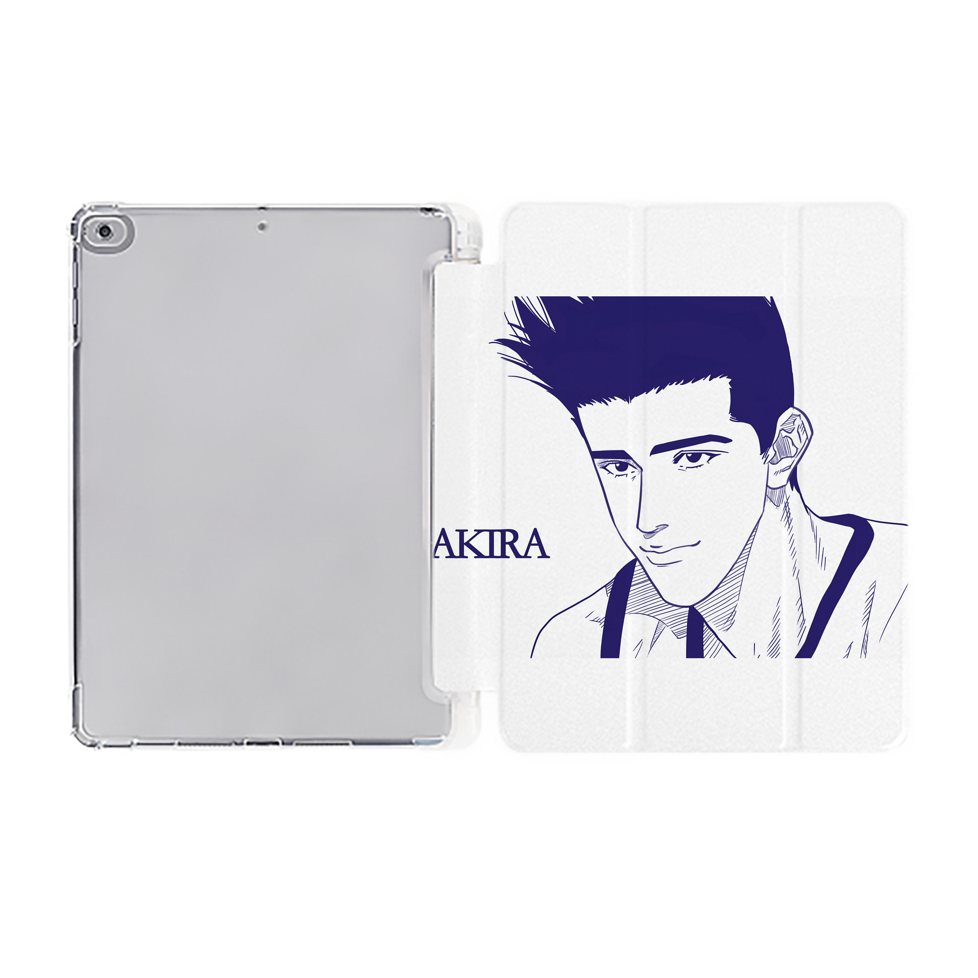 （画像用） SLAM DUNK／スラムダンク IPad ケース ペン収納付き 三つ折りスタンド PUレザー×シリコン 対応機種9.5/10.5/10.9インチ